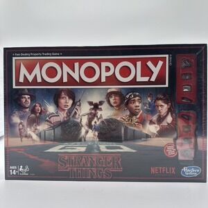 Monopoly Stranger Things Edition Board Game Netflix NEW Sealed 2017